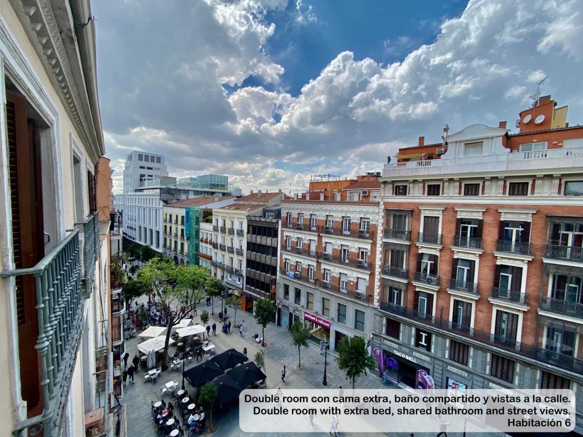 Gran Via Sol Rooms Madrid Exterior foto